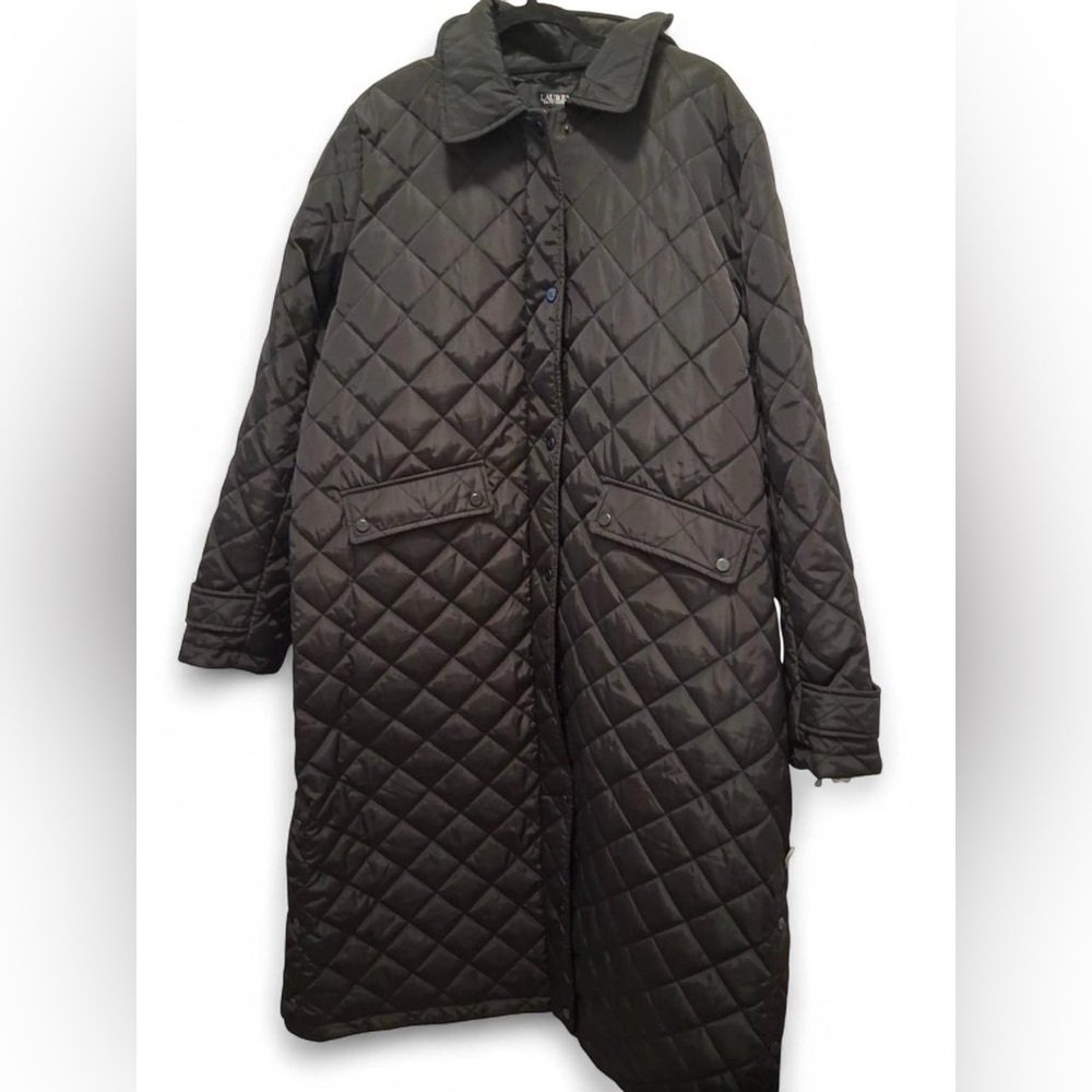 Ralph Lauren Diamond Quilted Long Coat